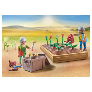 Playmobil Idyllic Vegetable Garden with Grandparents